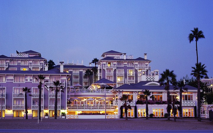 Shutters on the beach hotel
