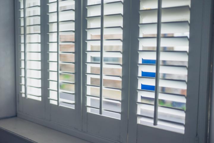 shutters met bedieningstokje